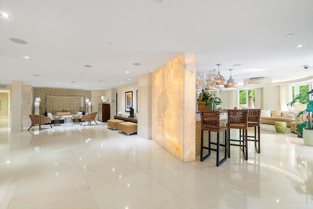 view of community lobby