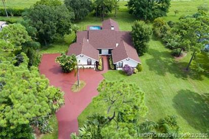 5361 SW Windward Way, Palm City, FL 34990 - view from above of property