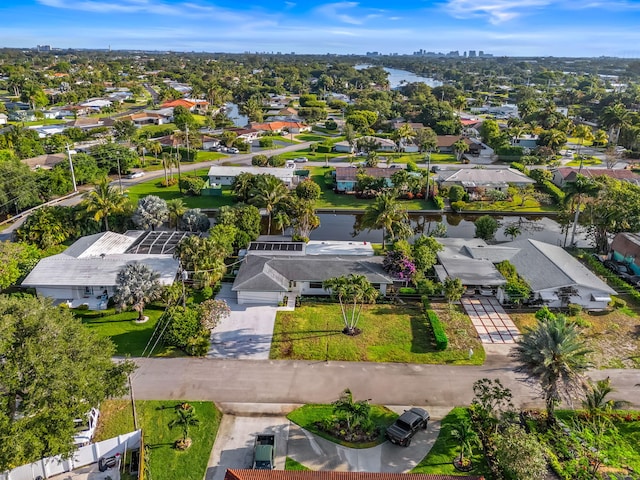 1516 Wagner Cir, Lake Clarke Shores, FL 33406 - bird's eye view with a residential view