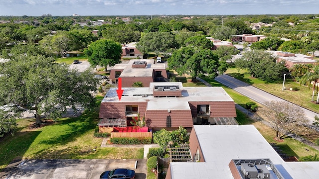 drone / aerial view