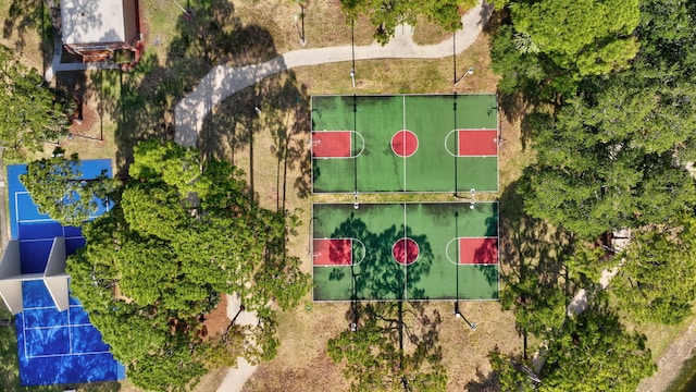 view of sport court