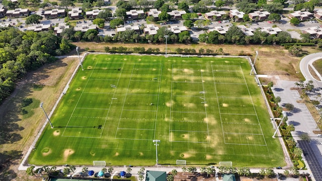 aerial view