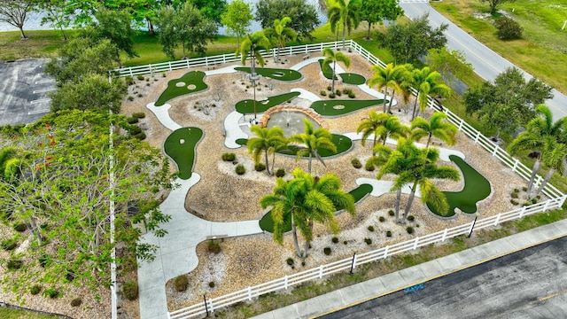 drone / aerial view