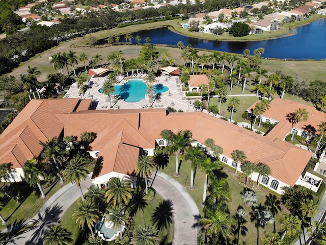 307 NW Clearview Ct, Port Saint Lucie, FL 34986 - aerial view of residential area featuring a nearby body of water