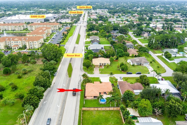 bird's eye view