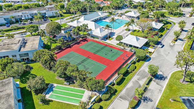 bird's eye view