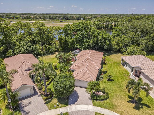606 SW Treasure Cv, Port Saint Lucie, FL 34986 - bird's eye view