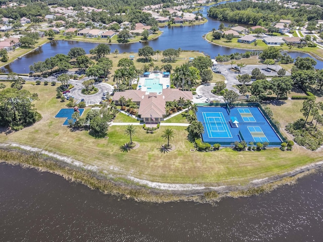 606 SW Treasure Cv, Port Saint Lucie, FL 34986 - aerial view of residential area featuring a nearby body of water