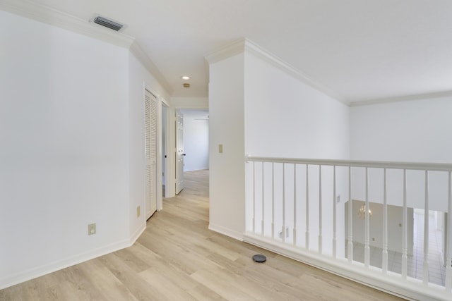 17288 Shoals Dr, Jupiter, FL 33477 - spare room featuring crown molding and wood finished floors