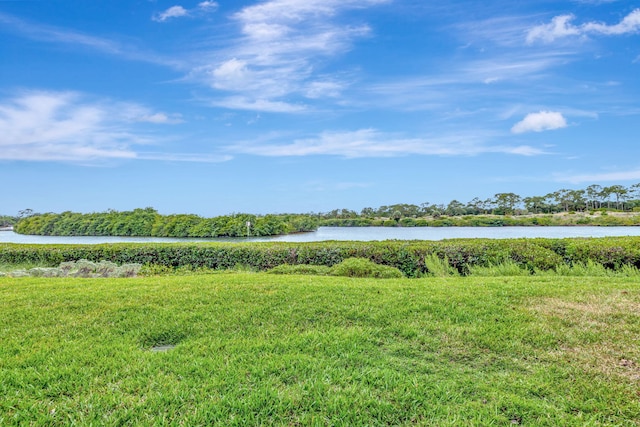 property view of water