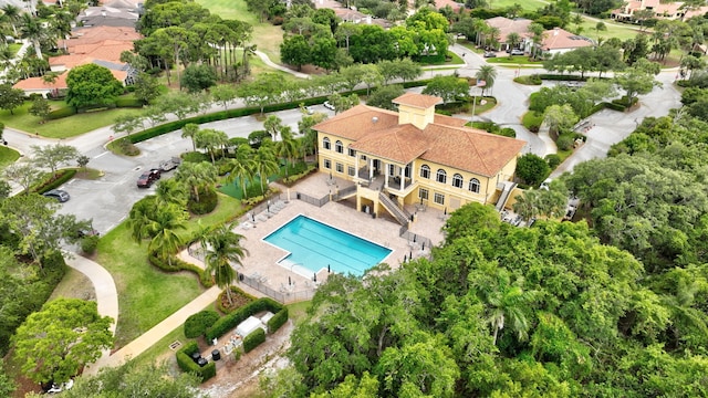 aerial view