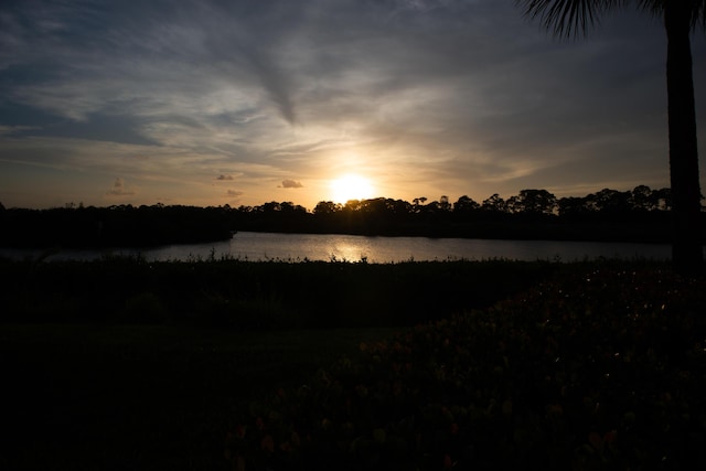 property view of water