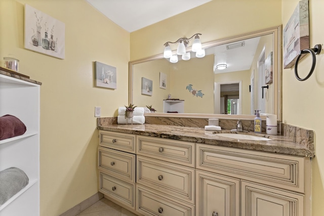 11711 Laurel Valley Cir, Wellington, FL 33414 - bathroom featuring tile patterned floors and vanity