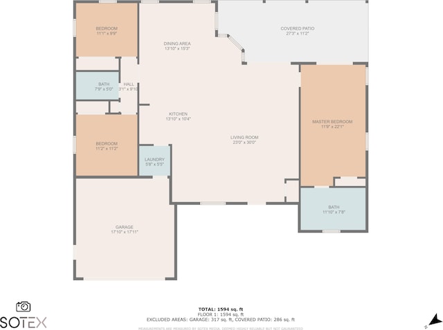 2449 SE Rock Springs Dr, Port Saint Lucie, FL 34952 - home floor plan