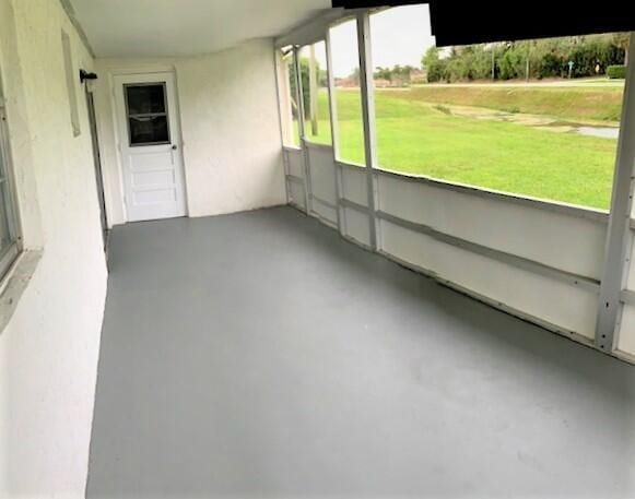 2821 Duke Ln, Delray Beach, FL 33445 - view of unfurnished sunroom