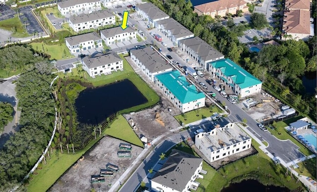 7636 SW Lucy Ln Unit Latitude 48-09, Stuart, FL 34997 - aerial view of property's location with a nearby body of water