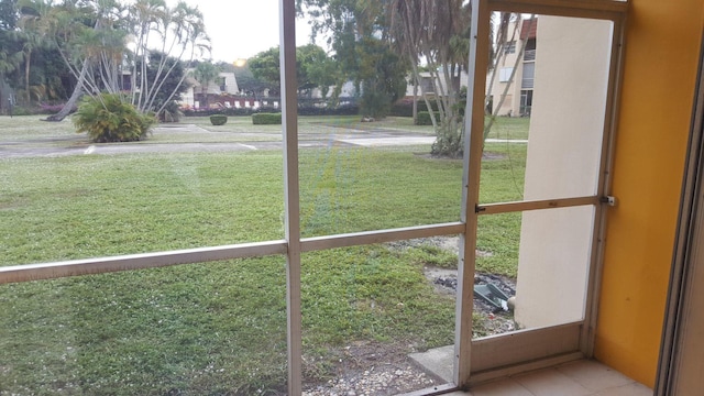 view of yard
