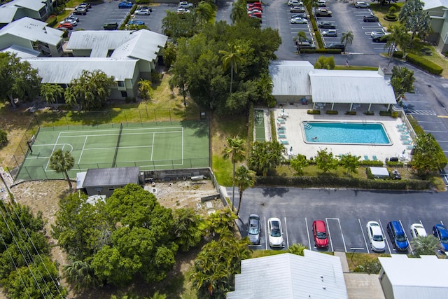 drone / aerial view