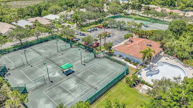 drone / aerial view