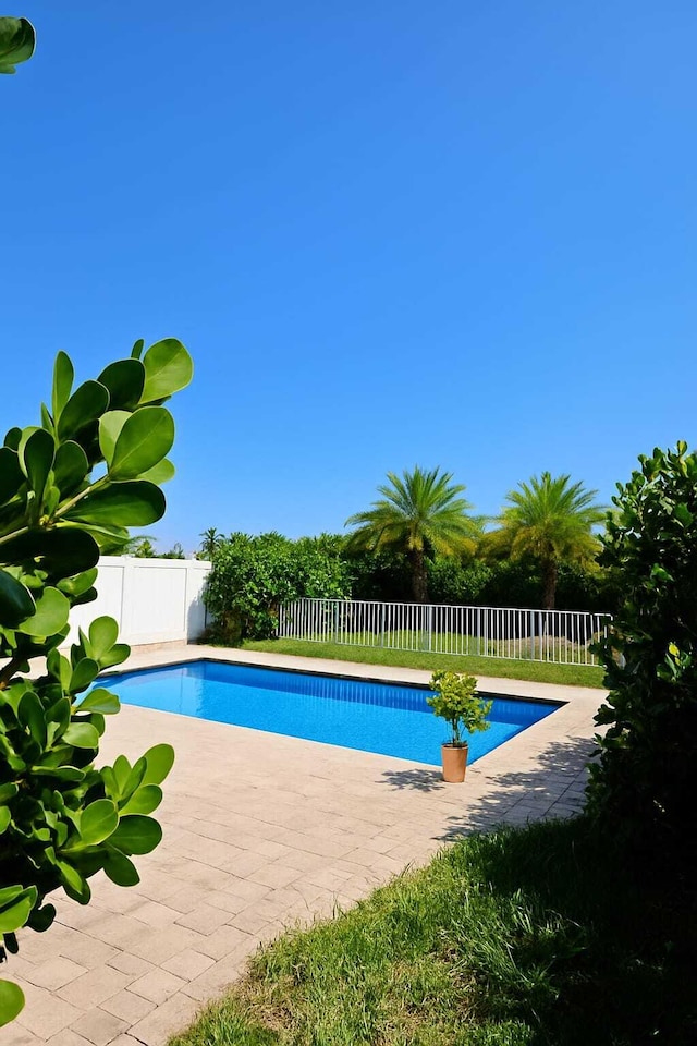 7861 Manor Forest Ln, Boynton Beach, FL 33436 - view of pool with a fenced backyard and a patio area