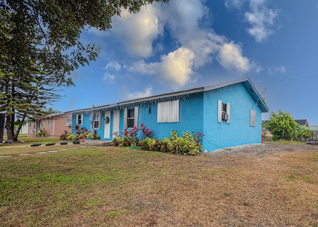 1043 NE 20th St, Belle Glade, FL 33430 - ranch-style home with a front lawn
