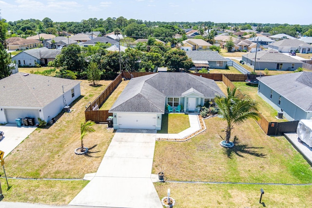 1566 SW Andalusia Rd, Port Saint Lucie, FL 34953 - aerial view with a residential view