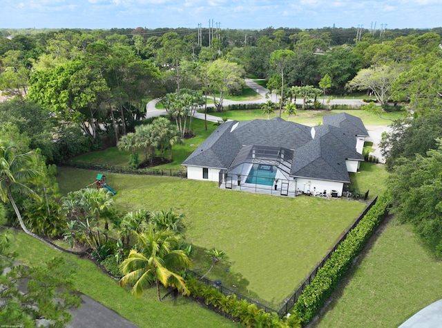 view of subject property