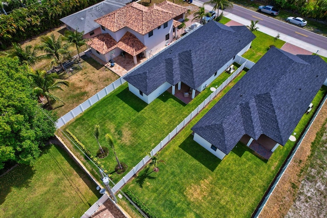 drone / aerial view
