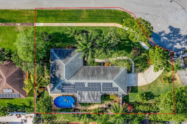 bird's eye view