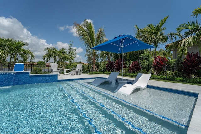 132 Steeple Cir, Jupiter, FL 33458 - outdoor pool featuring a patio