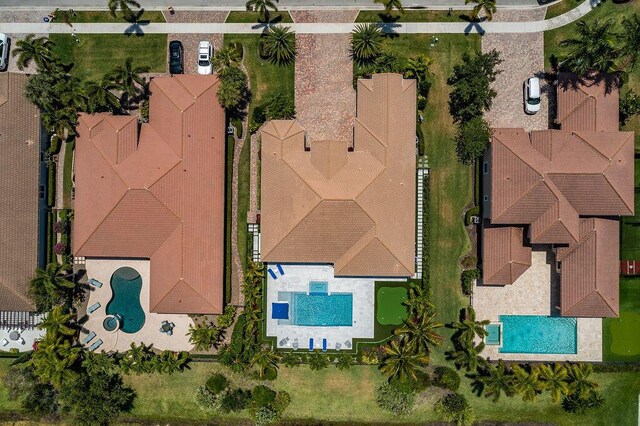132 Steeple Cir, Jupiter, FL 33458 - aerial view of a pool