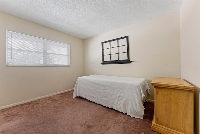 18081 SE Country Club Dr Unit 130, Jupiter, FL 33469 - bedroom featuring carpet, baseboards, and a textured ceiling