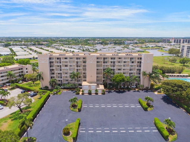 7240 Huntington Ln Unit 105, Delray Beach, FL 33446 - bird's eye view featuring a water view