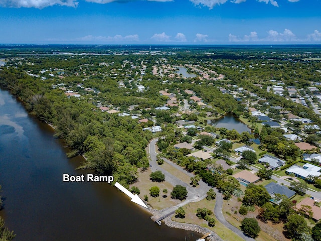 8005 SW Yachtsmans Dr, Stuart, FL 34997 - view of property location with a large body of water and nearby suburban area