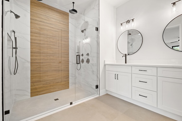 17816 86th St N, The Acreage, FL 33470 - full bath featuring double vanity and a marble finish shower