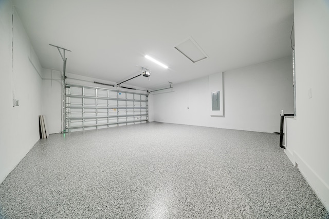 17816 86th St N, The Acreage, FL 33470 - garage featuring a garage door opener and electric panel