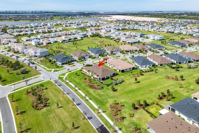 1220 Haywagon Trl, The Acreage, FL 33470 - bird's eye view with a residential view