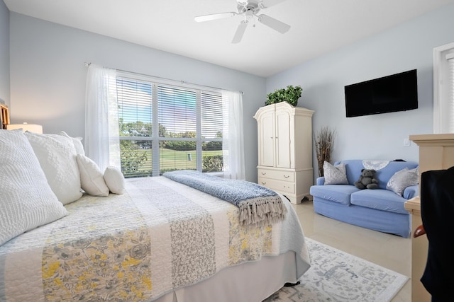 2232 SW Brookhaven Way, Palm City, FL 34990 - bedroom featuring ceiling fan