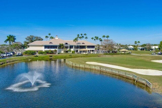 2232 SW Brookhaven Way, Palm City, FL 34990 - water view featuring a golf club