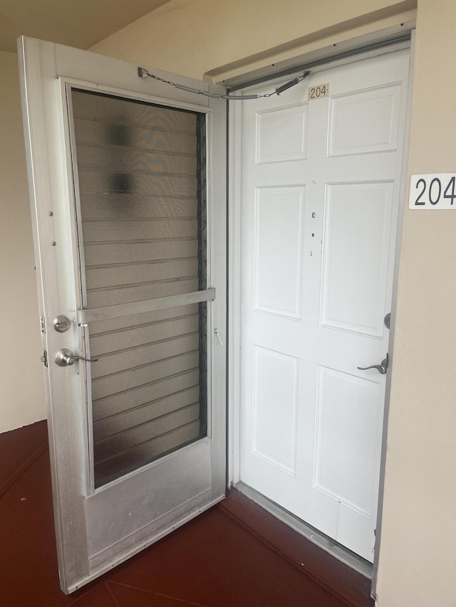 view of property entrance