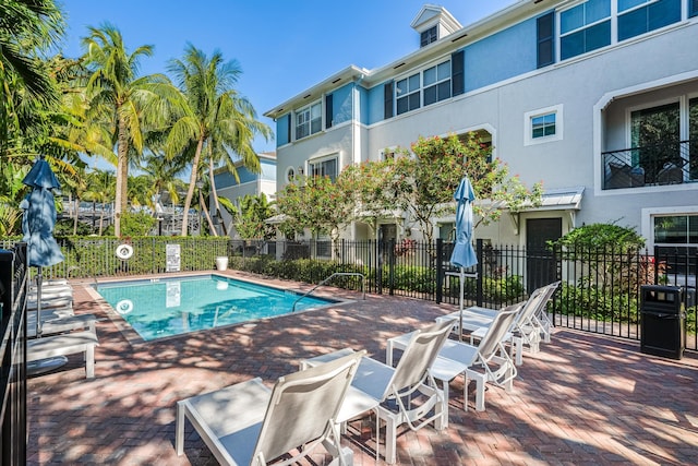 75 Atlantic Grove Way, Delray Beach, FL 33444 - community pool with fence and a patio