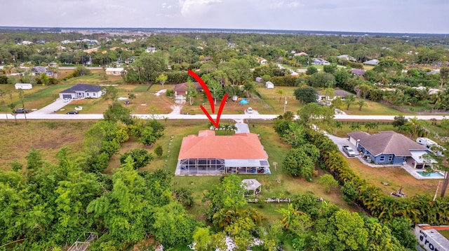 aerial view