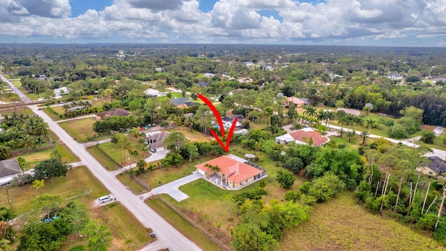 aerial view