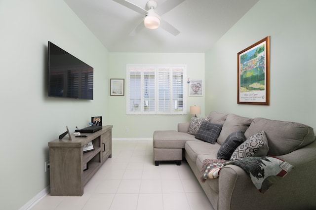520 NW Galatone Ct, Port Saint Lucie, FL 34986 - living room with baseboards and ceiling fan