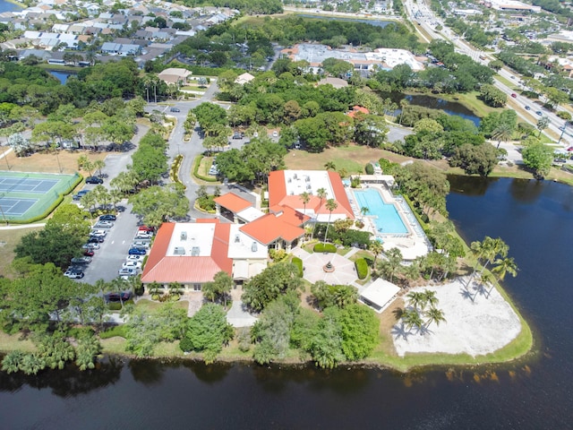 520 NW Galatone Ct, Port Saint Lucie, FL 34986 - aerial view with a water view