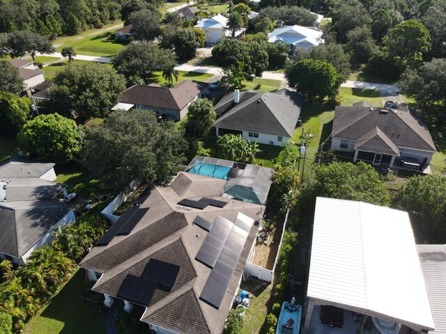 7746 99th Ct, Vero Beach, FL 32967 - drone / aerial view featuring a residential view