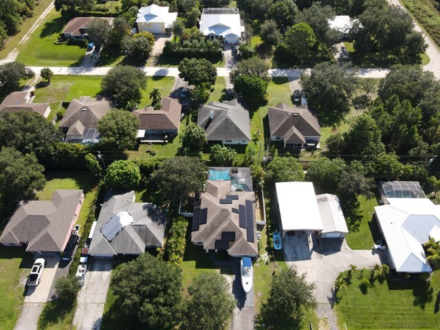 7746 99th Ct, Vero Beach, FL 32967 - birds eye view of property featuring a residential view