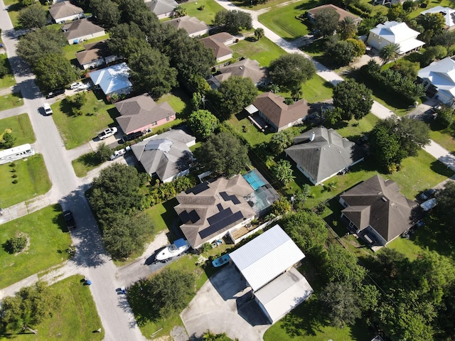 7746 99th Ct, Vero Beach, FL 32967 - birds eye view of property featuring a residential view
