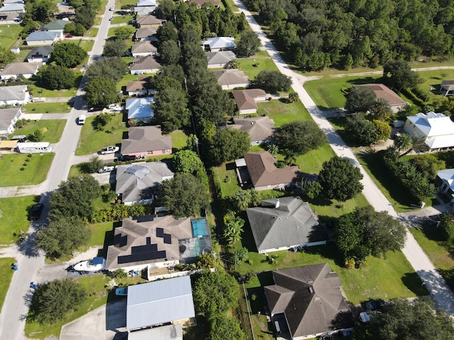 7746 99th Ct, Vero Beach, FL 32967 - birds eye view of property with a residential view