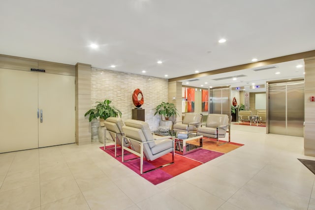 common area featuring visible vents